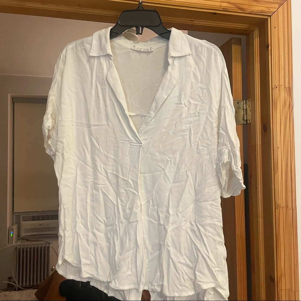 Nordstrom white blouse